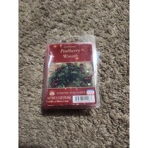 Pineberry Wreath scented wax cubes